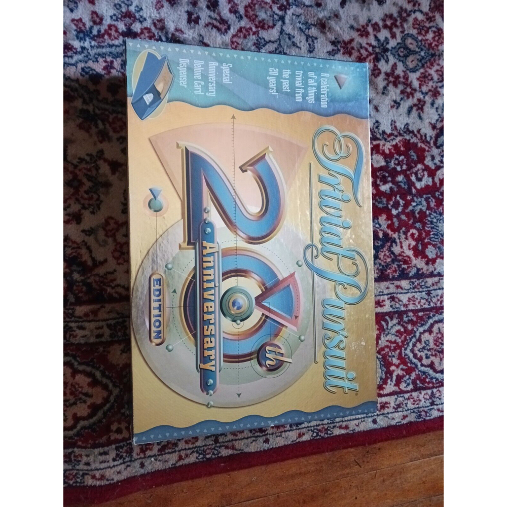 Hasbro Trivial Pursuit 20th Anniversary Edition Board Game